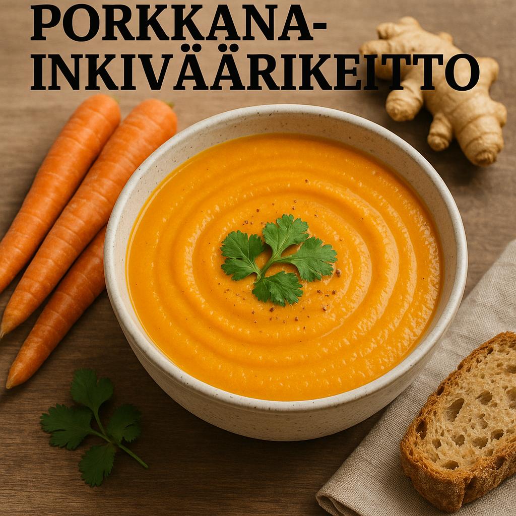 Porkkana-inkiväärikeitto